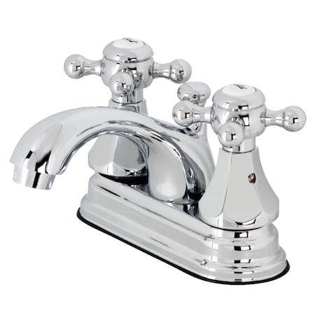 Kingston Brass KB4601BX 4-Inch Centerset Bathroom Faucet with Pop-Up Drain, Polished Chrome KB4601BX